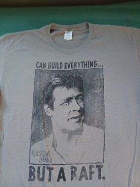 Vintage Gilligans Island t shirt  Grey  , size.  XL